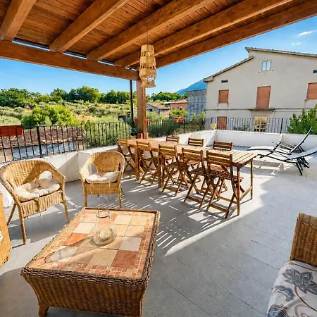 Home, Dimora Del Tempo-a 6 Minuti Dalle Sorgenti Di Fara San Martino, 5 - 9 Ospiti, Parcheggio- Terrazzo- Giardino Holiday home *